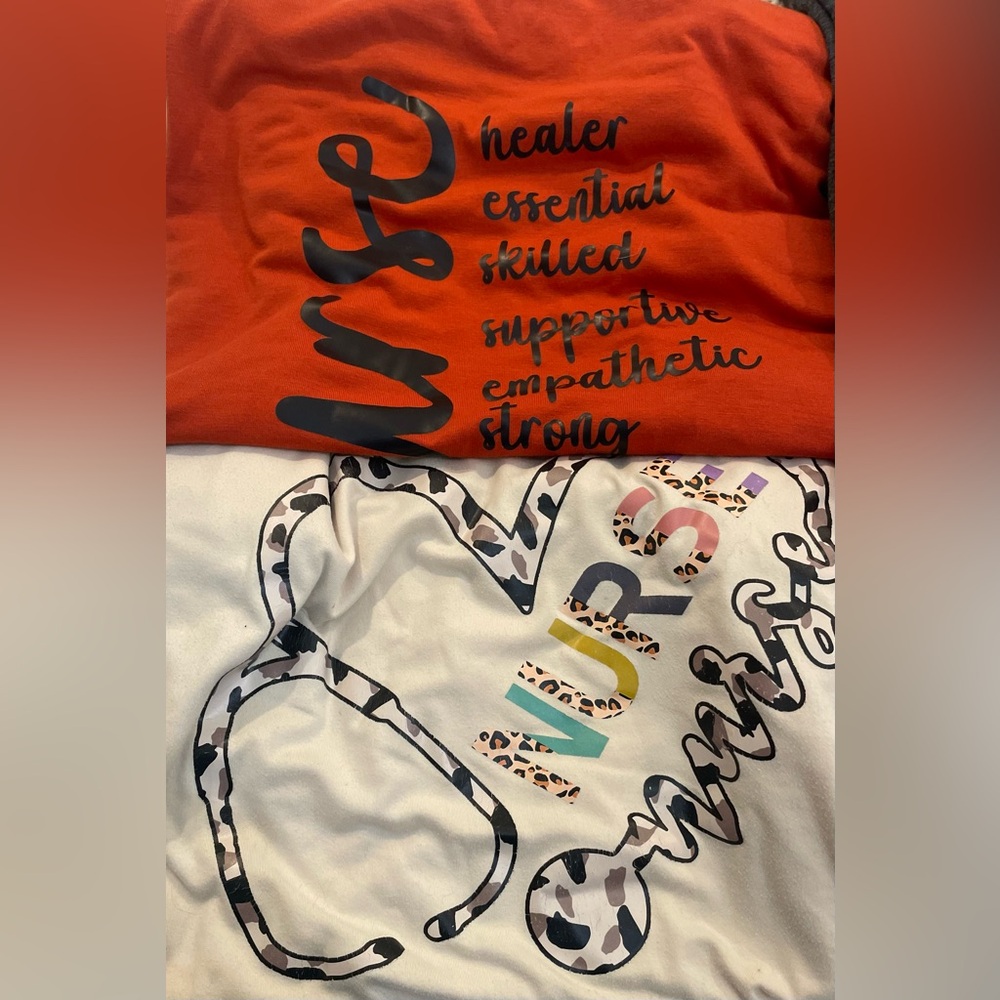 Nurse Themed Graphic T-Shirts Set - Picture 4 of 6